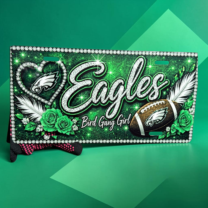 Bird Gang Girl License Plate