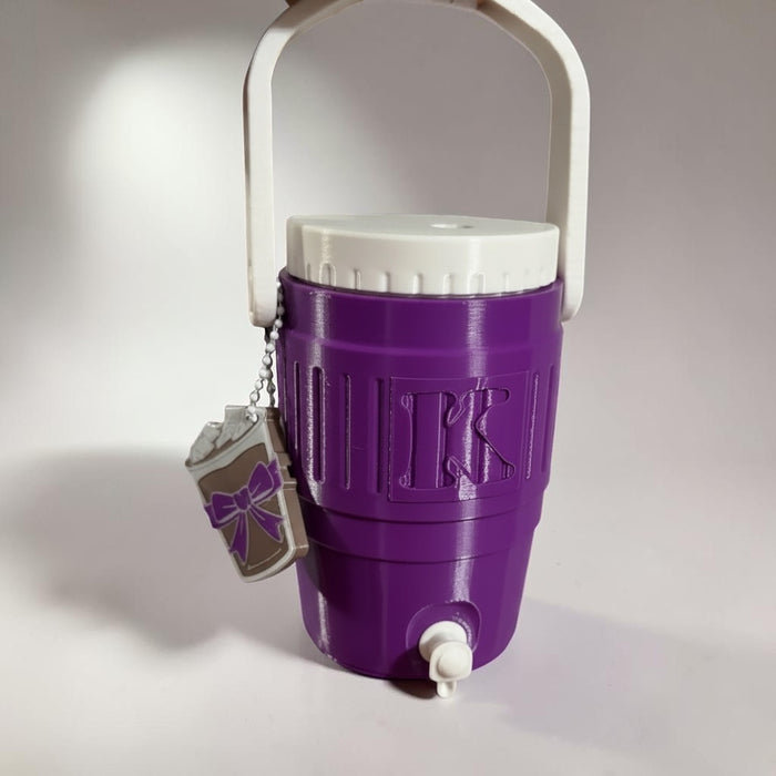 Personalized Initial Mini Beverage Cooler