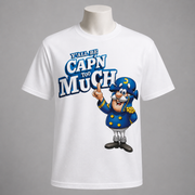 Y’all Be Cap’n Too Much Graphic Tee | Funny Cereal-Inspired Statement Shirt image 4