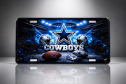 Dallas Cowboys Inspired Custom Front License Plate image 4
