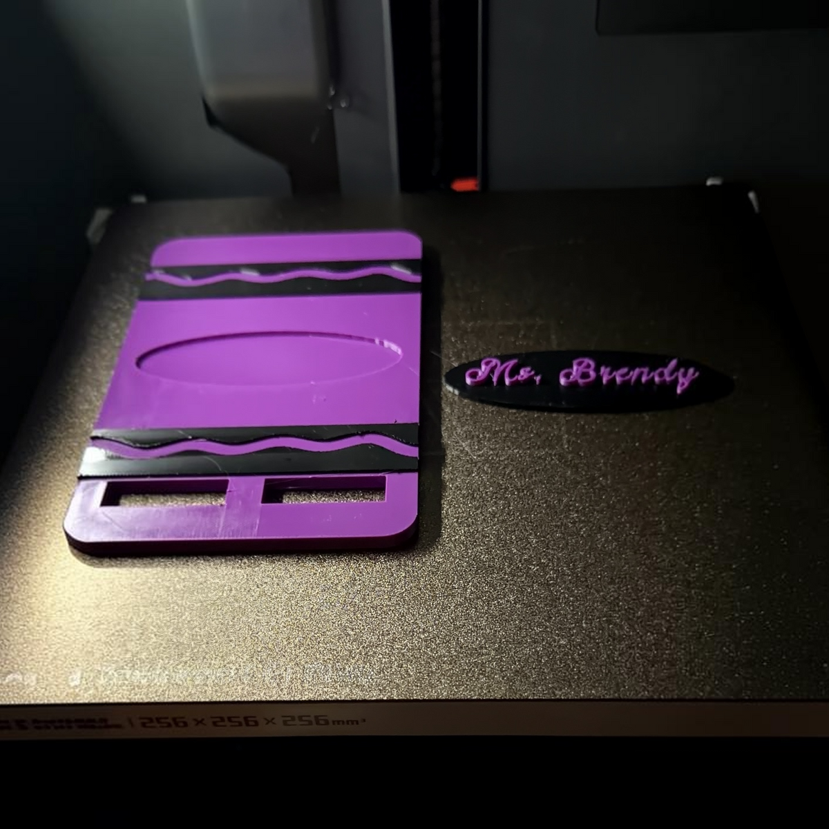 Custom Crayon Phone Holder